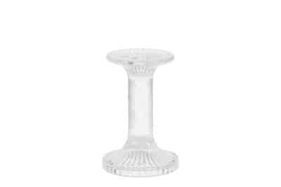 Candle holder Jade clear