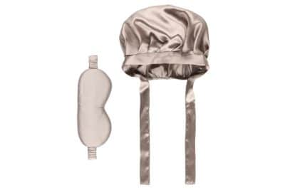 Gift set Silk sleeping mask and bonnet