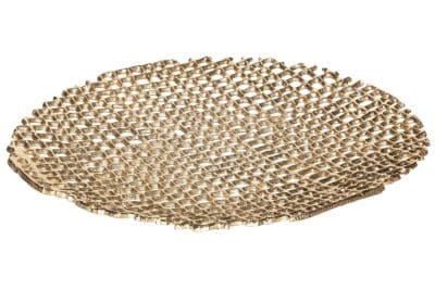 Decoration tray Ava gold
